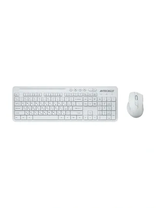 Комплект клавиатура и мышь AVTECH COMBO PRO CW604 White