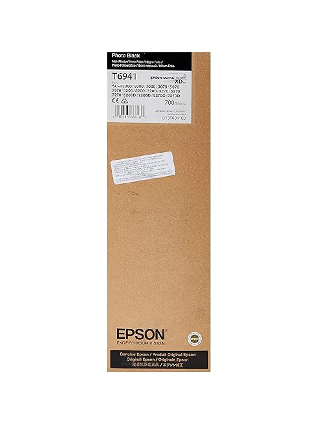 Epson Cartridge UltraChrome XD Photo Black T694100 (700ml) для T3200/5200/7200 2