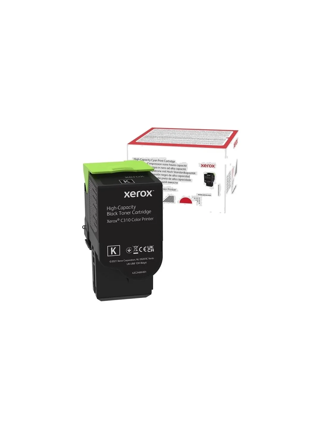 Тонер картридж Xerox C310/C315 Black (8000 стр)