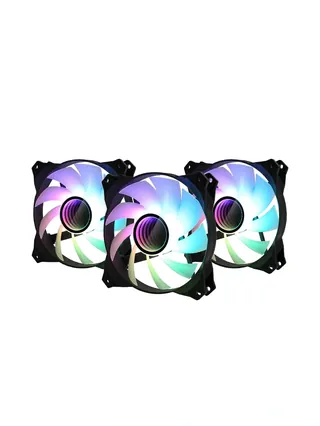 Zalman Infinity Mirror ZM-IF120A3 korpus ventilyatorlari to‘plami, ARGB, 3x120mm, 1200rpm ± 10%,3 pin,qora ramka va boshqaruvchi