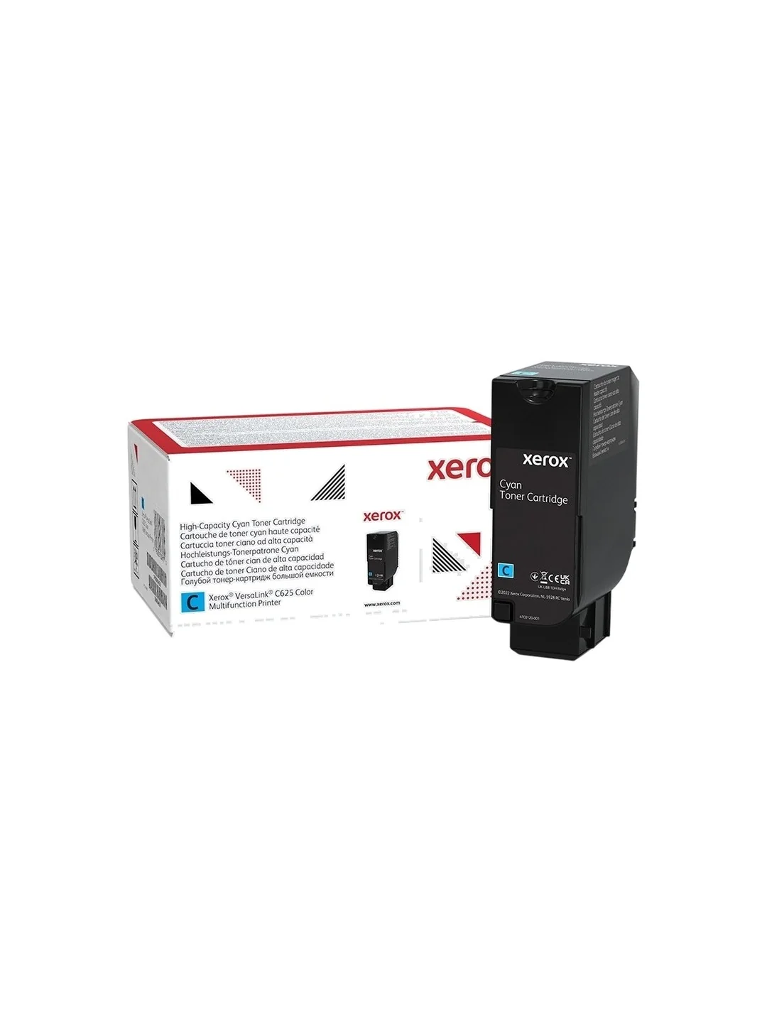 Тонер картридж Xerox VL C625 Cyan (16 000 стр)