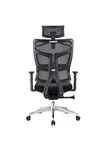 JOURNEY xodimlar uchun ofis kreslosi, qora 6