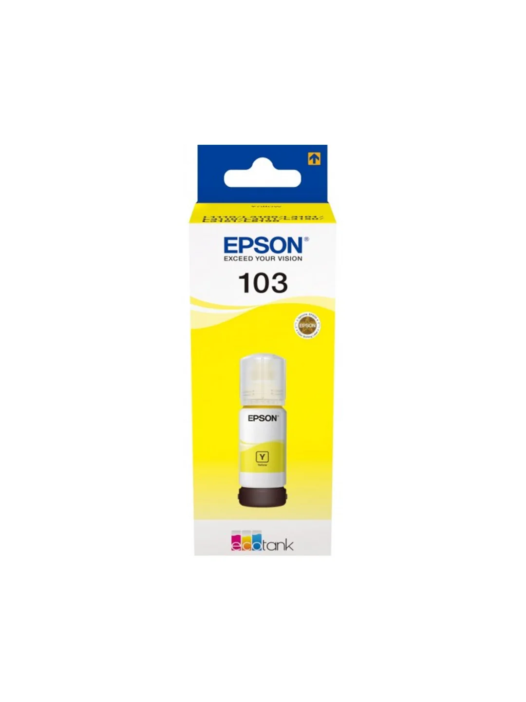 Epson 103 EcoTank Yellow ink bottle (65 мл, 7500 стр.) для L31xx / L32xx 2