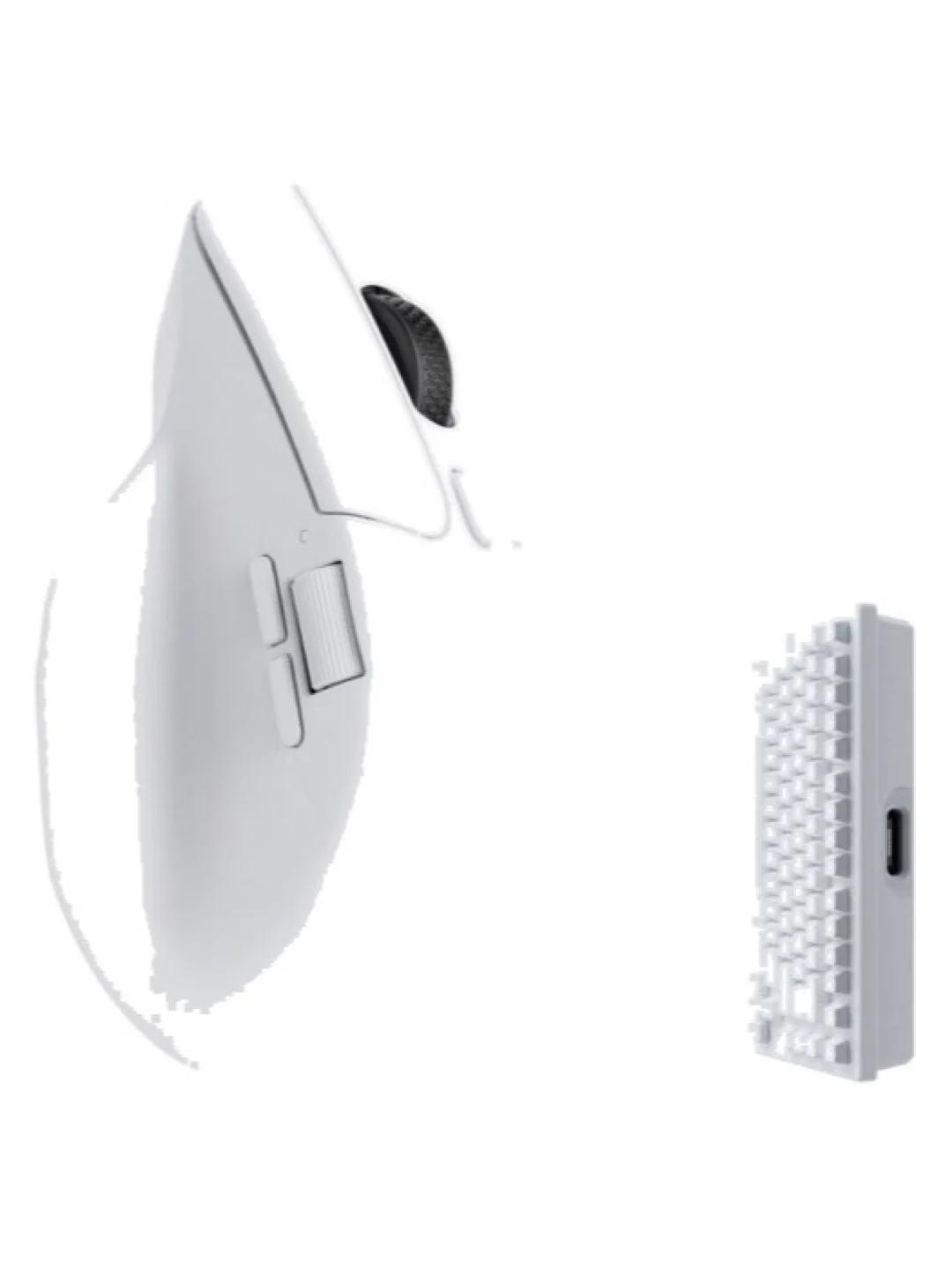 Мышь Keychron M6 BT/WL/USB-A/USB-C, 4K, белый M6-A5