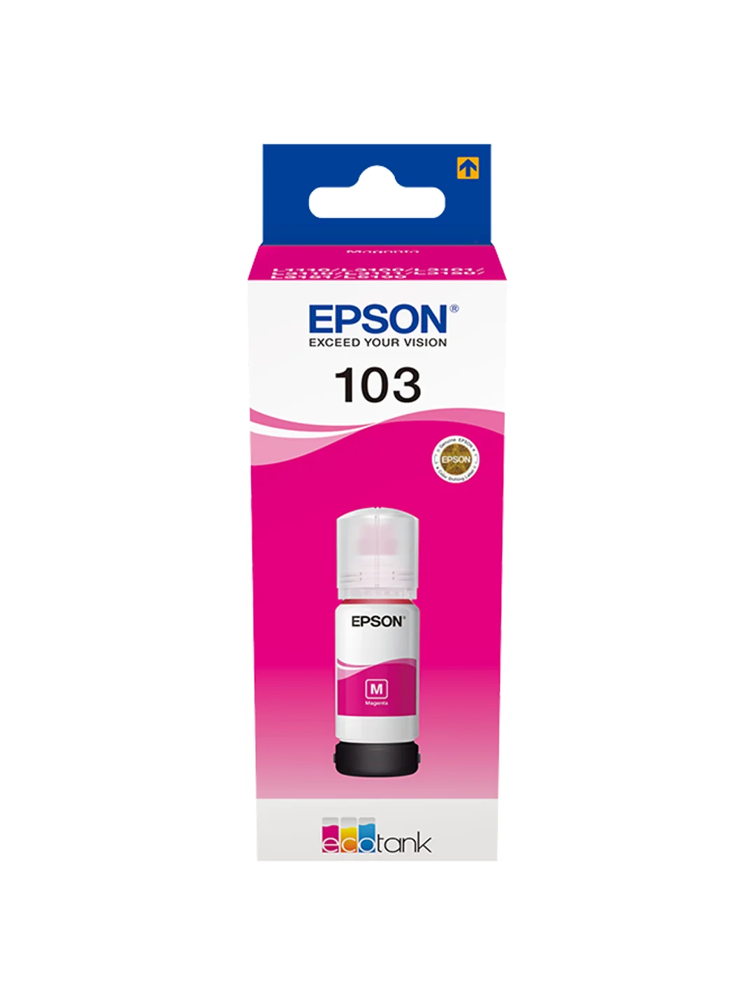 Epson 103 EcoTank Magenta ink bottle (65 мл, 7500 стр.) для L31xx / L32xx 2