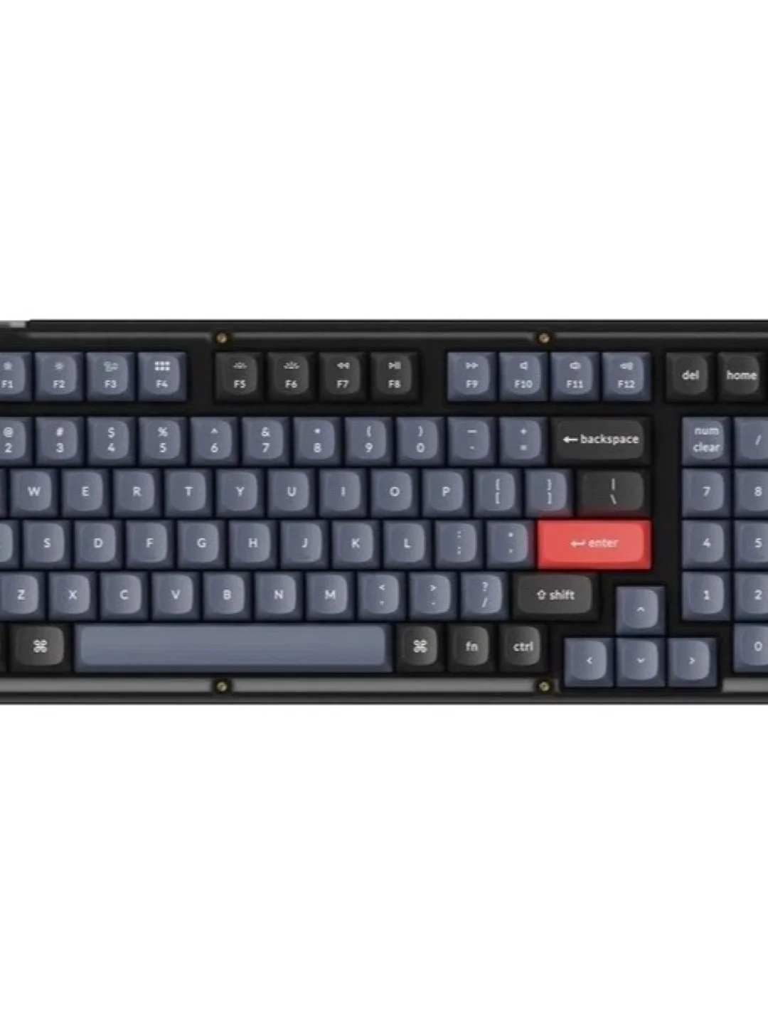 Keyboard Keychron V5 100 Key QMK Keychron K PRO Blue Hot-Swap RGB Knob Frosted Black 2