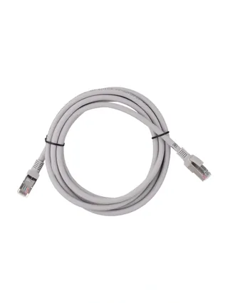Patch cord 2E Cat 6,FTP,RJ45, 26AWG ,7/0.16 Cu, 3.00 m, LSZH,Grey
