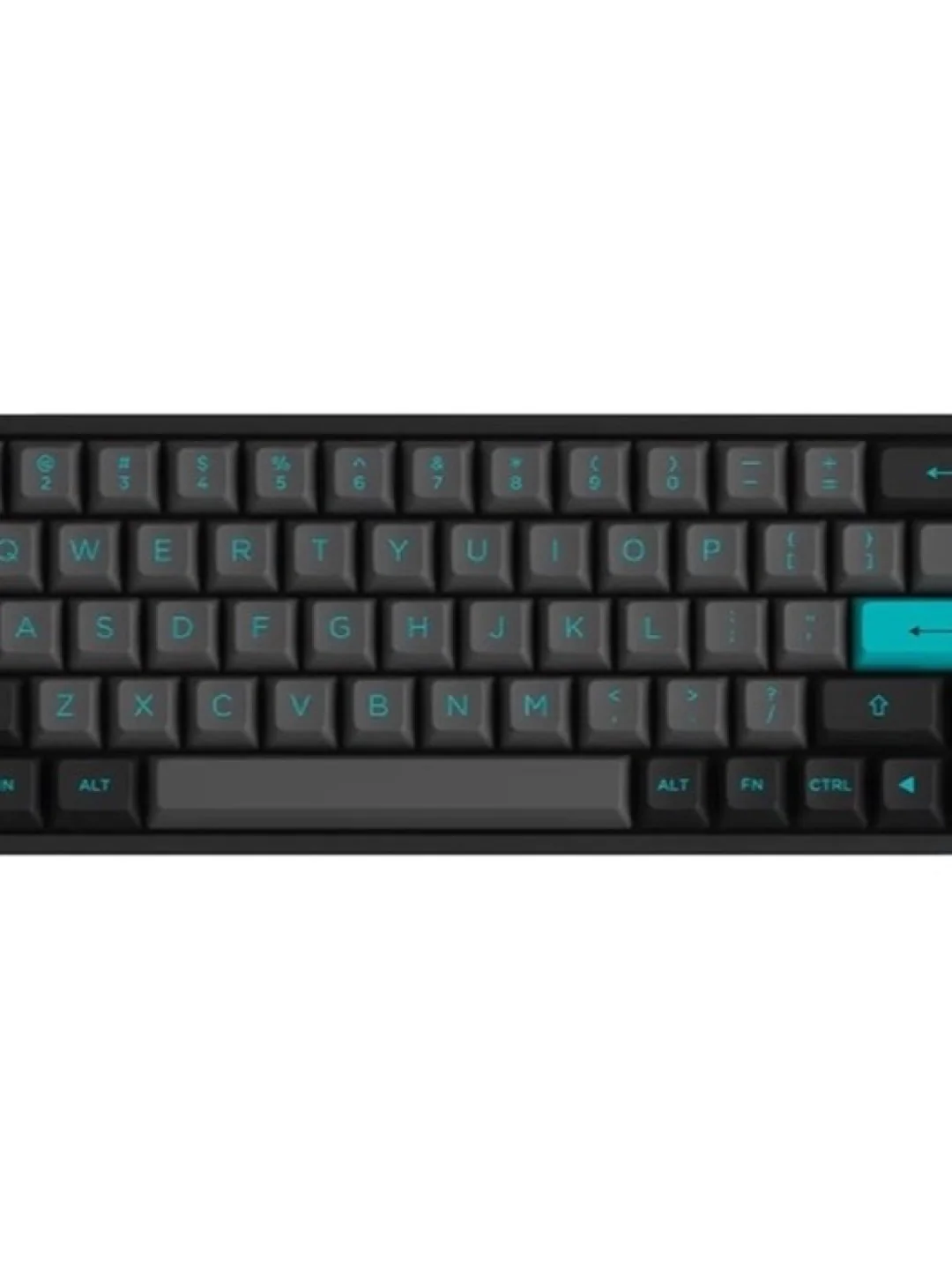 Клавиатура Akko 3068B Plus Black&Cyan CS Jelly Black RGB