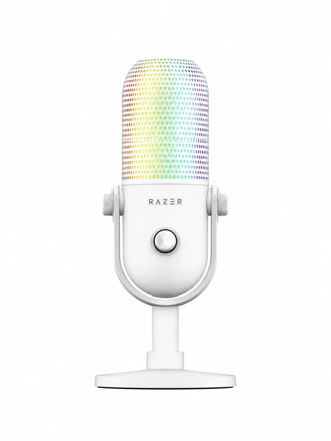 Микрофон геймерский Razer Seiren V3 Chroma, Uni, RGB, USB-A, 2м, белый