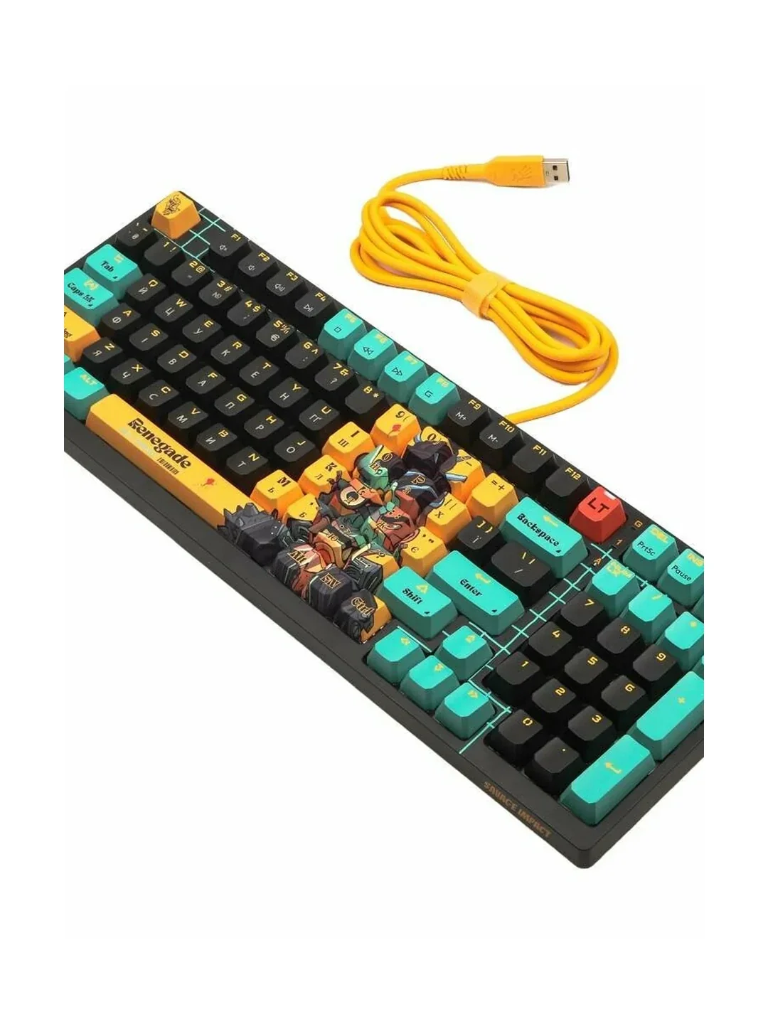 Клавиатура механическая Lemokey X4 84Key, Keychron Brown, USB-A, QMK, EN/UZ/RU, Red led, черный X4-A3-UZ