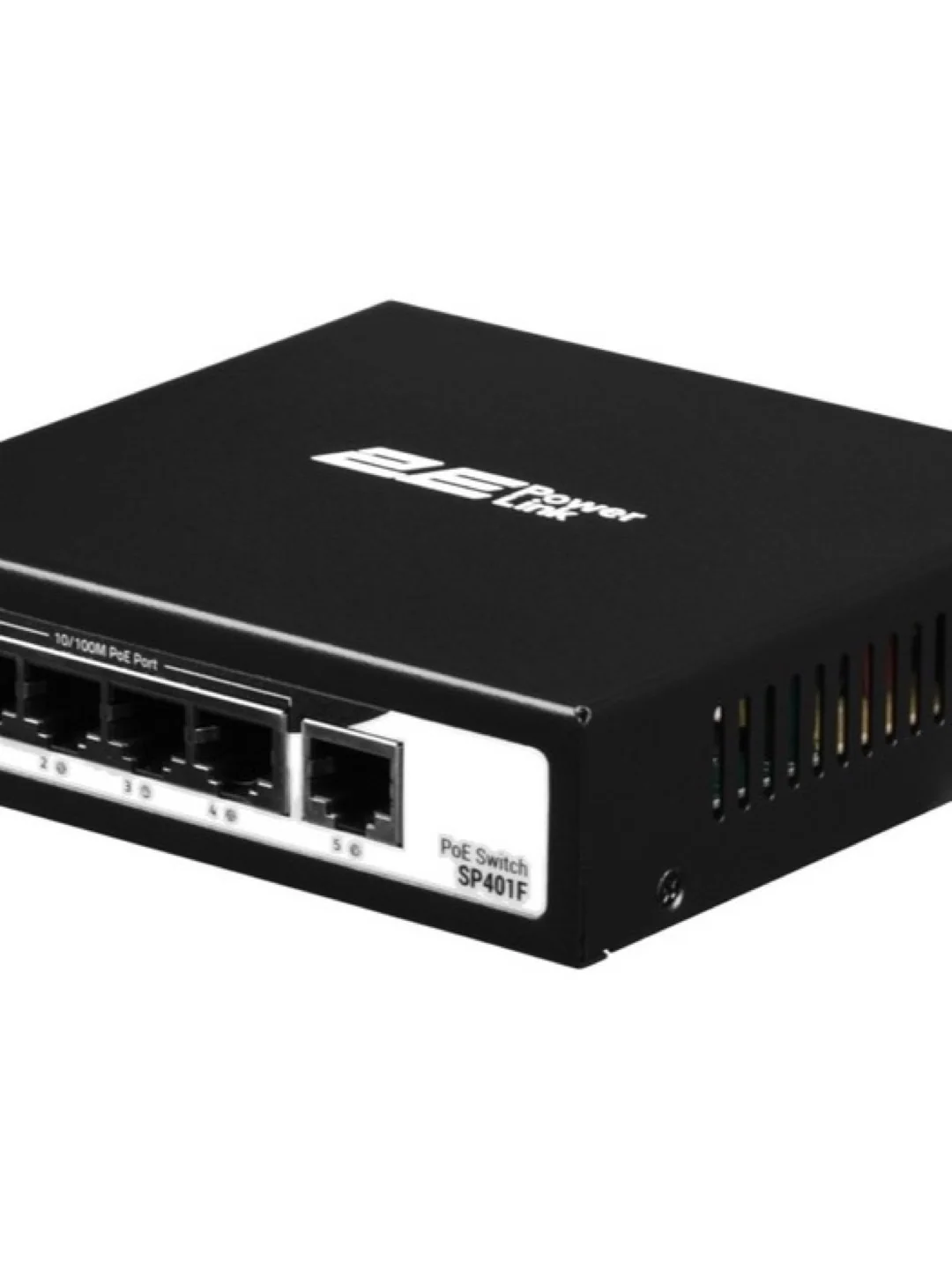 Коммутатор 2E PowerLink SP401F 4xFE PoE+, 1xFE Uplink, 55Вт, неуправляемый