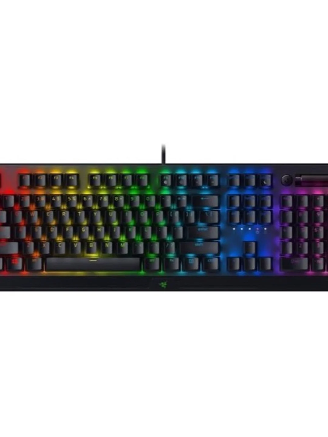 Клавиатура Razer BlackWidow V3 RGB 108key Green Switch USB/EN, чёрный 2