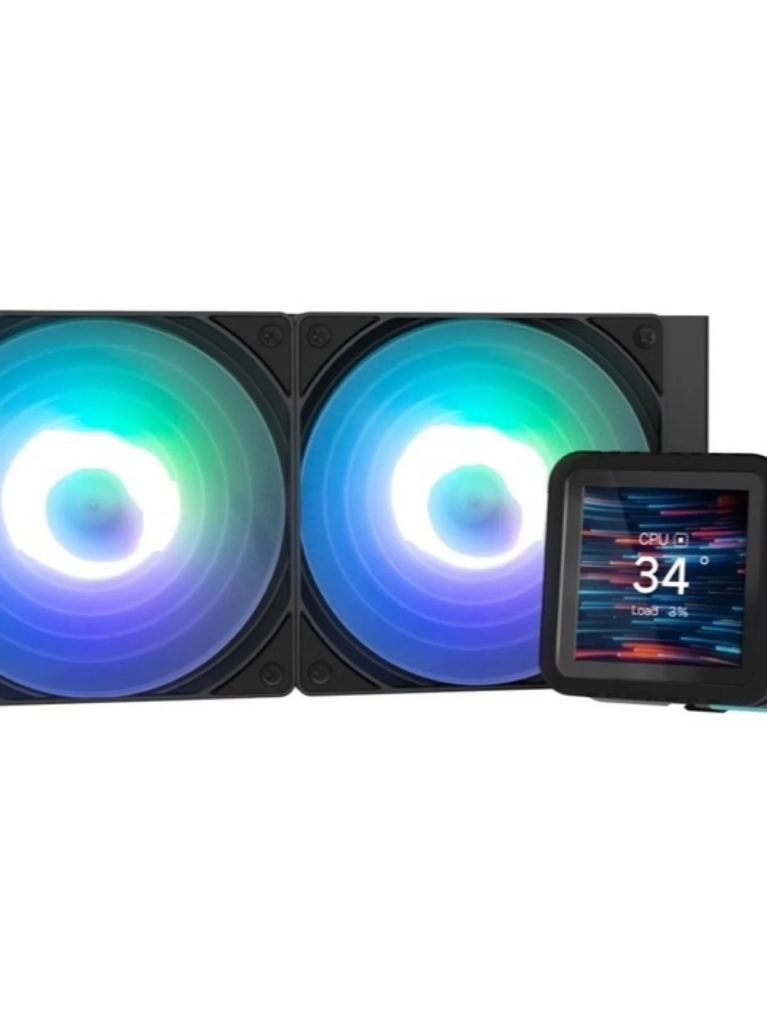 Система жидкостного охлаждения Zalman Alpha 2DS A24 ARGB, LGA1851, 1700, 1200, 115x, AM5, AM4, TDP 3, black