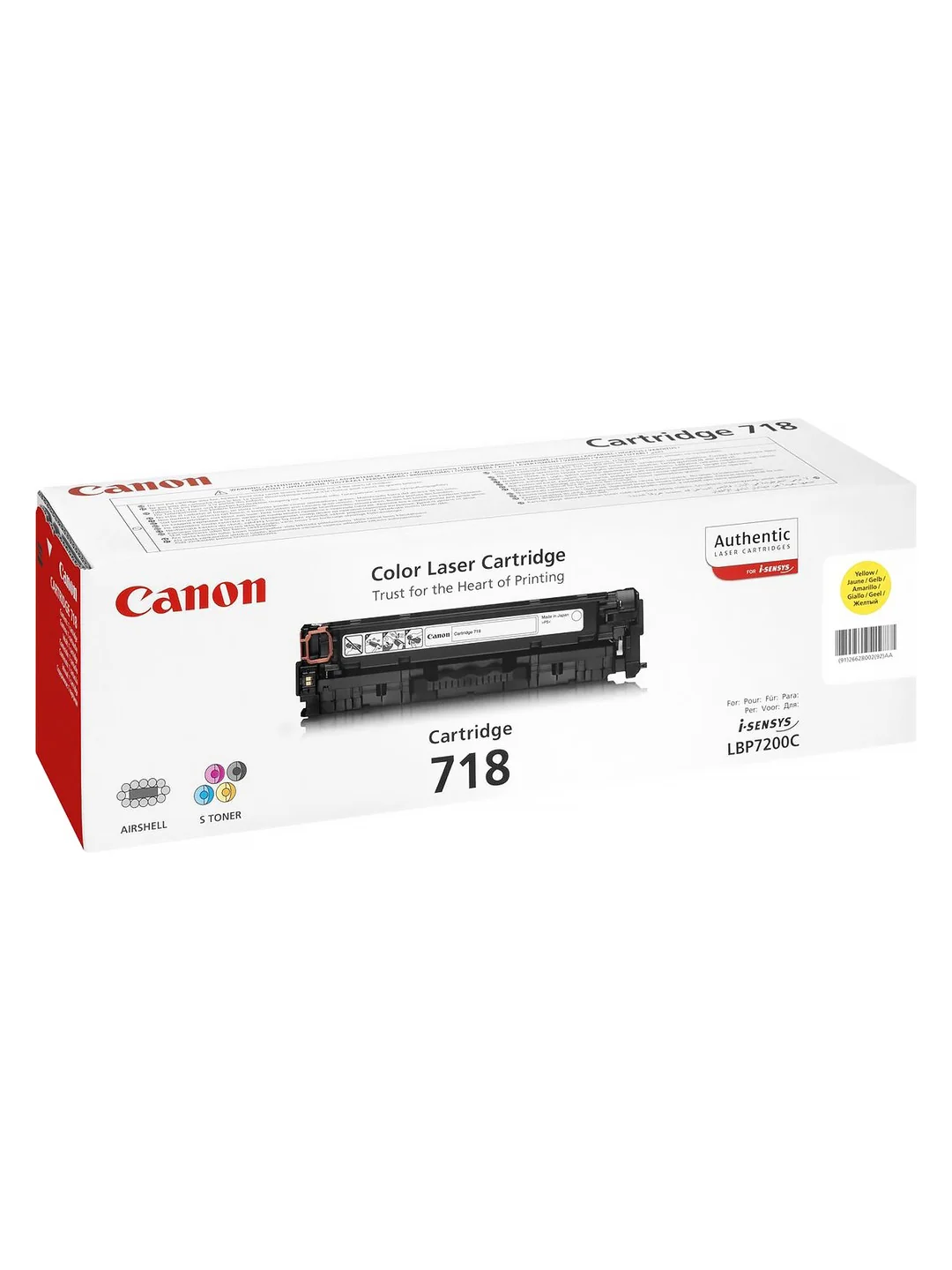 Canon 718 MAGENTA для Canon MF85xx/724 (2900стр.) 2