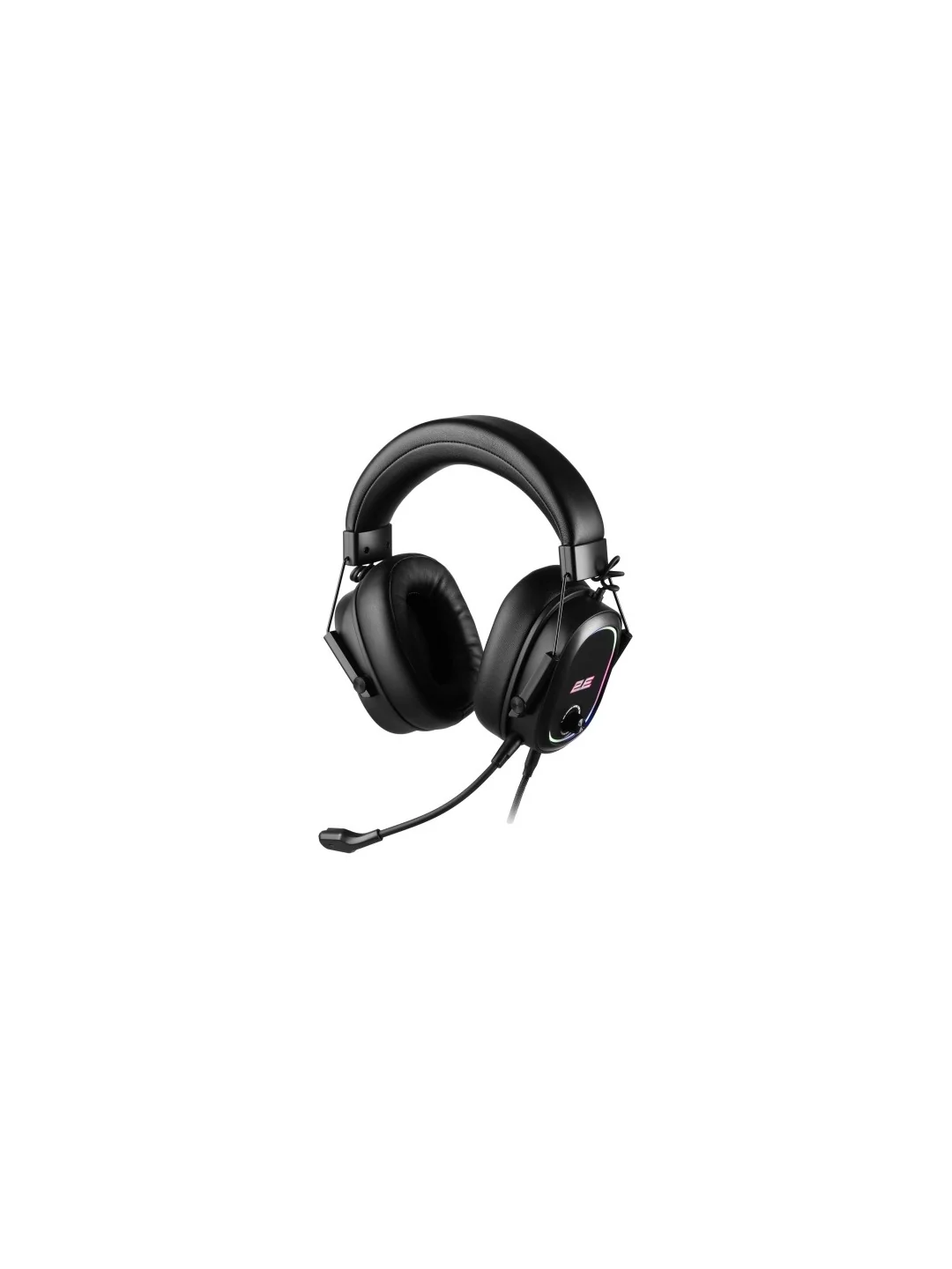 Гарнитура игровая 2E GAMING HG320 V2, 7.1, USB-A, RGB, 2м, чёрный