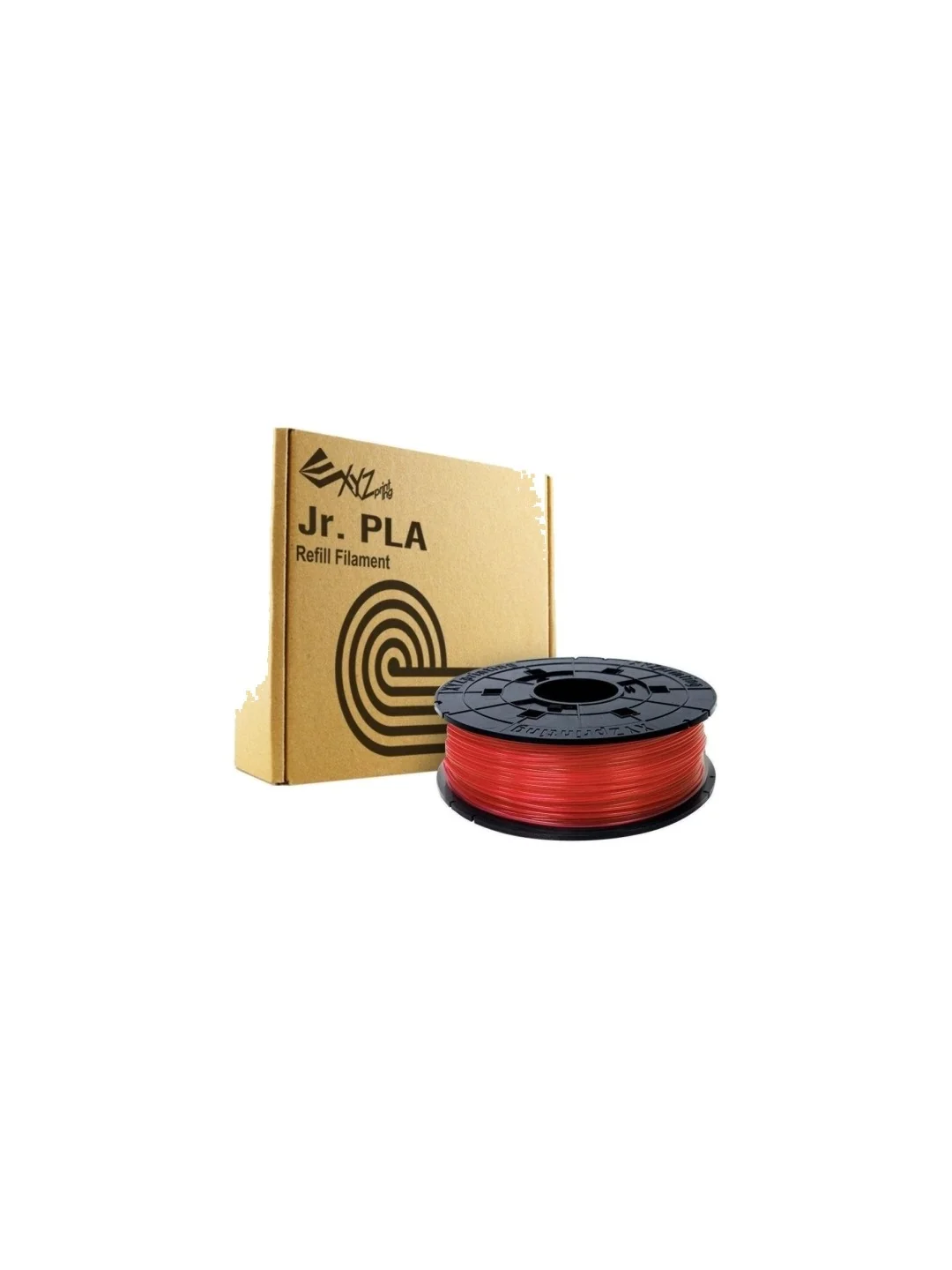 Катушка с нитью 1.75мм/0.6кг PLA(NFC) XYZprinting Filament для Junior, miniMaker, Nano красный