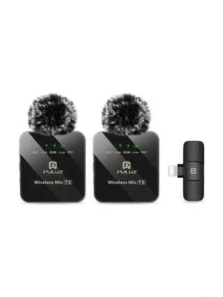 Петличный беспроводной микрофон PULUZ 647 для iPhone