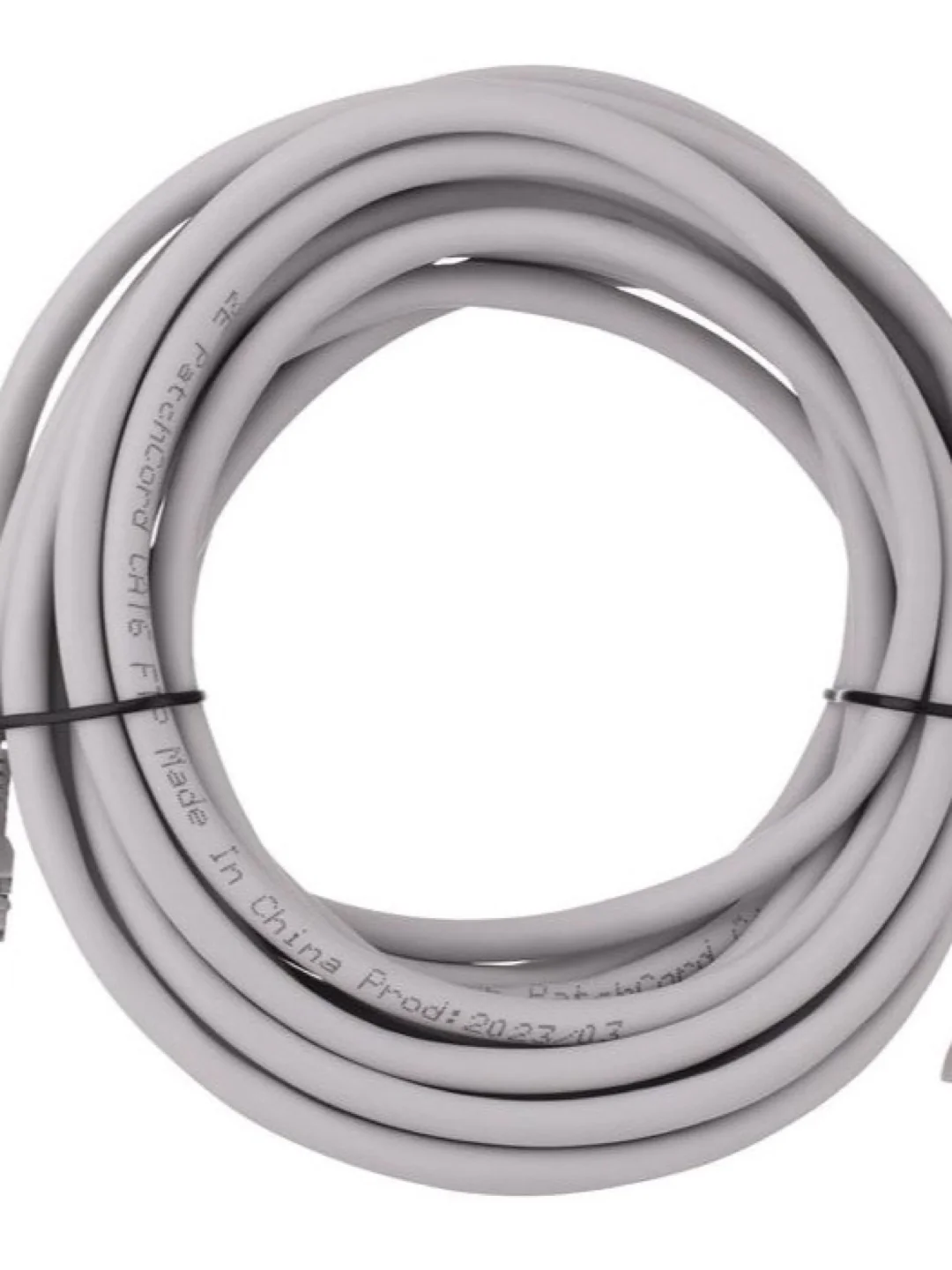Patch cord 2E Cat 6,FTP,RJ45, 26AWG ,7/0.16 Cu, 5.00 m, LSZH,Grey