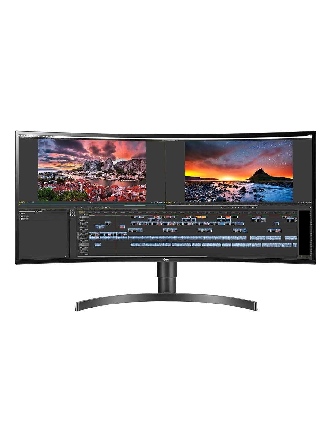 Монитор LG UltraWide 34WN80C-B 34"