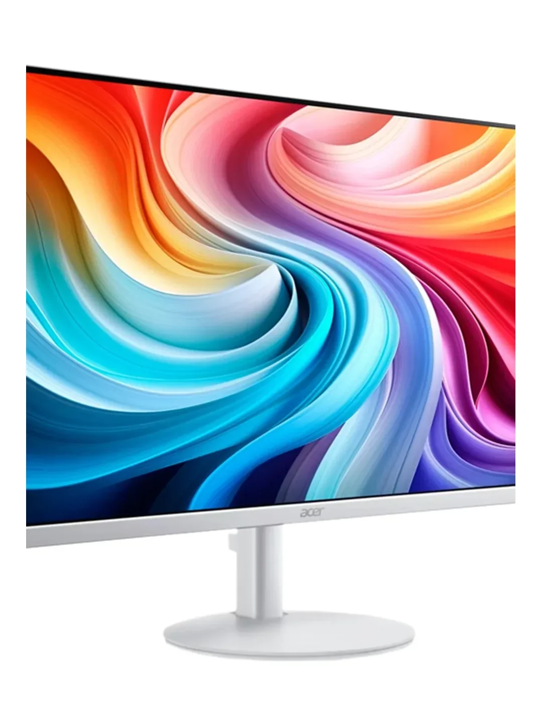 Acer - 27″ SA273 Monitor, IPS, 120Hz, 1mc, FHD (1920×1080), HDMI+VGA, White
