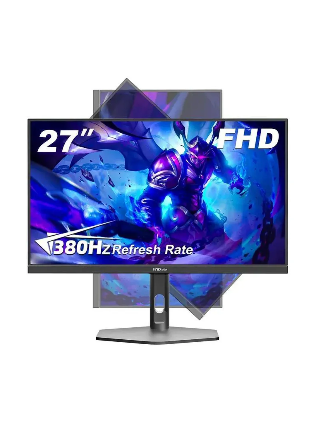 ZV27GF380-27" FLAT (HDMI+DP+Audio out+DC+AUDIO SPEAKER) IPS 380hz RGB HAS stand BLACK NEW!!!