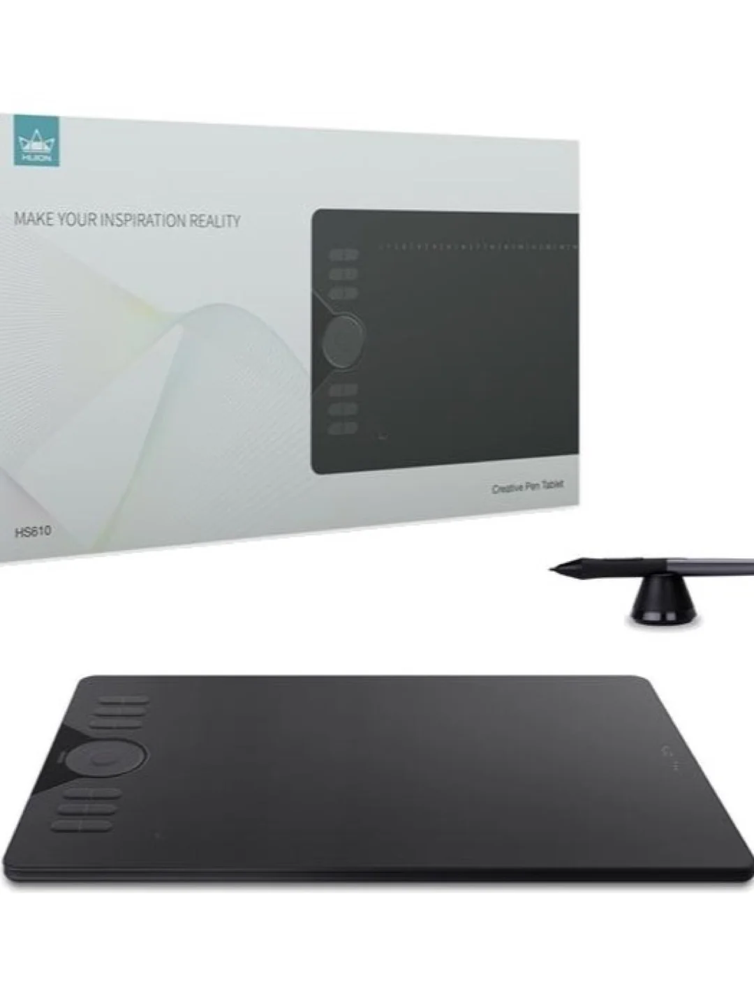 Графический планшет Huion HS610 USB Black 2