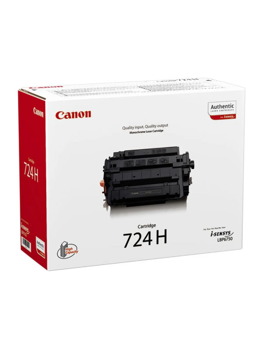 Canon 724H для Canon 6780x / MF512x (12 500 стр.) 2