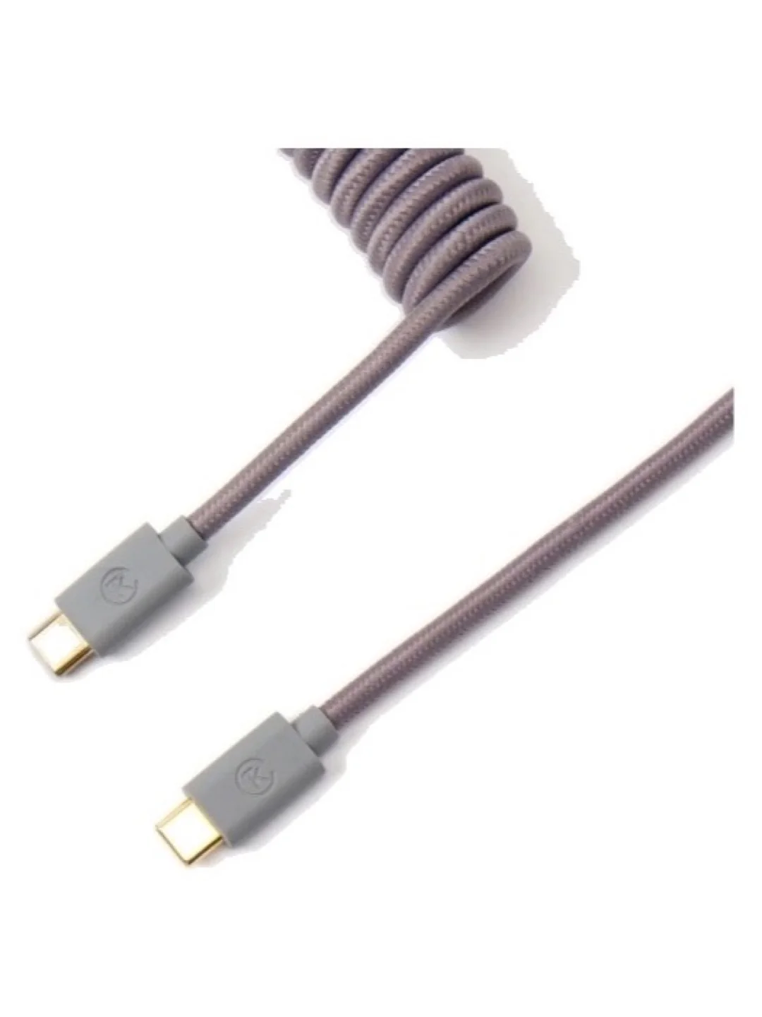 Aviator Cabel Type-A/Type-C Keychron Coiled Cable Grey