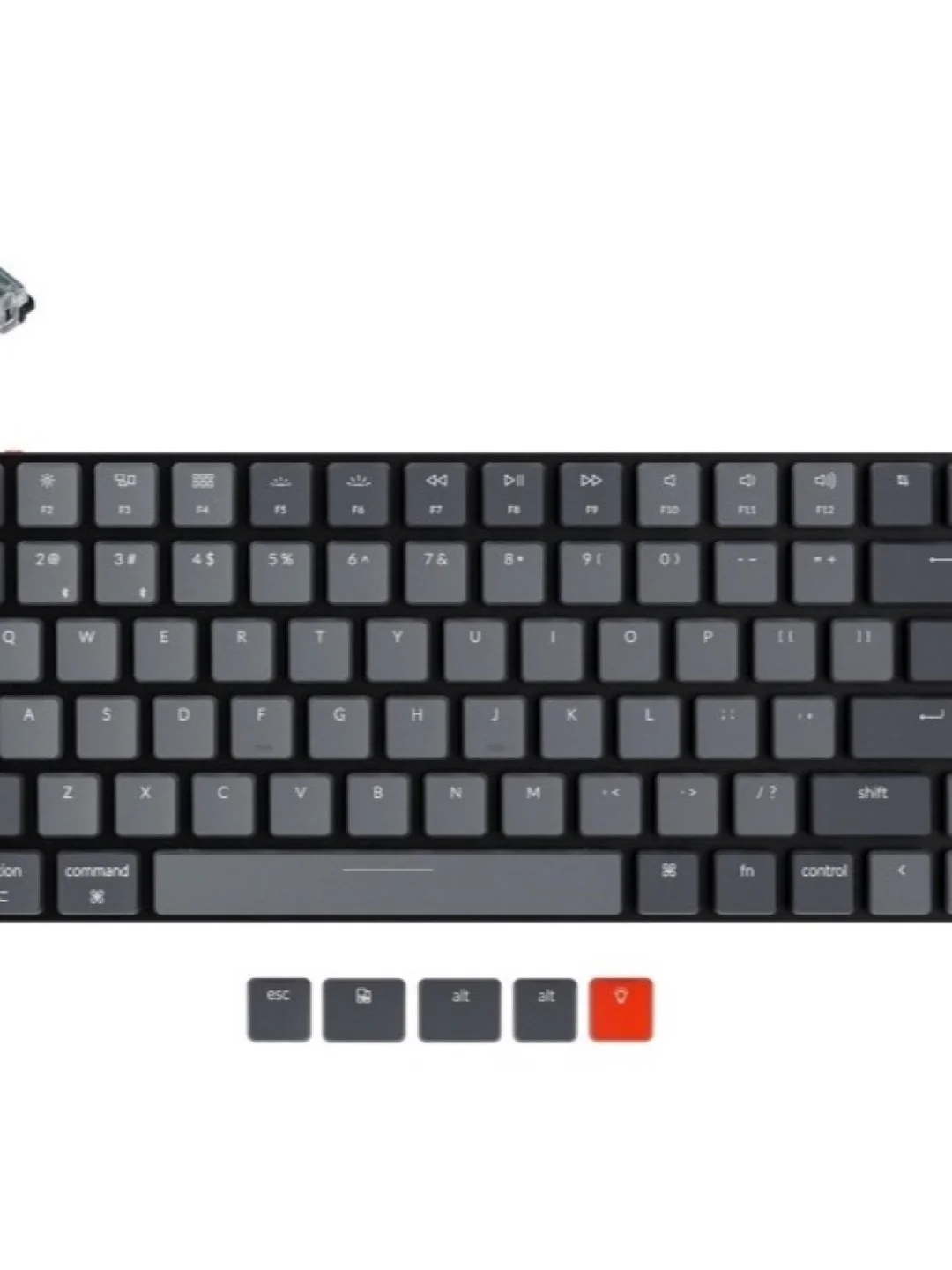Клавиатура Keychron K3 84 Key Low Profile Gateron White LED Blue 2