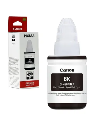 PRINTERS Чернила для Pixma 1400/2400/3400. GI-490 BLACK CANON