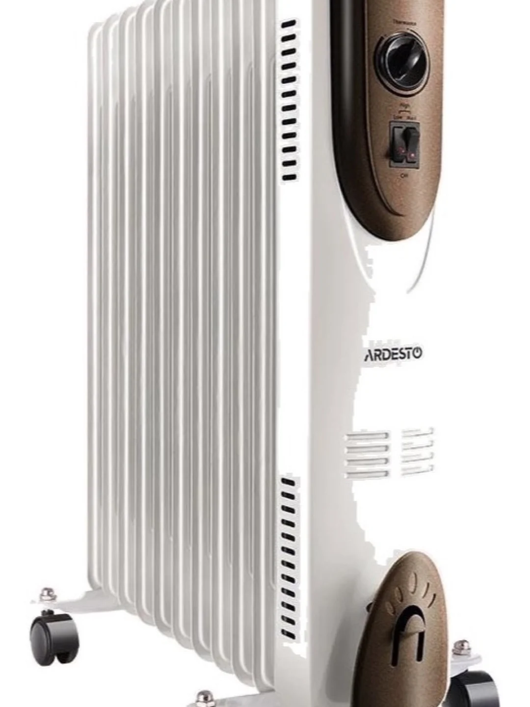 Масляный радиатор Ardesto OFH-11X1, 11 секций, 2500 Вт, до 25 м2, мех. упр-ние