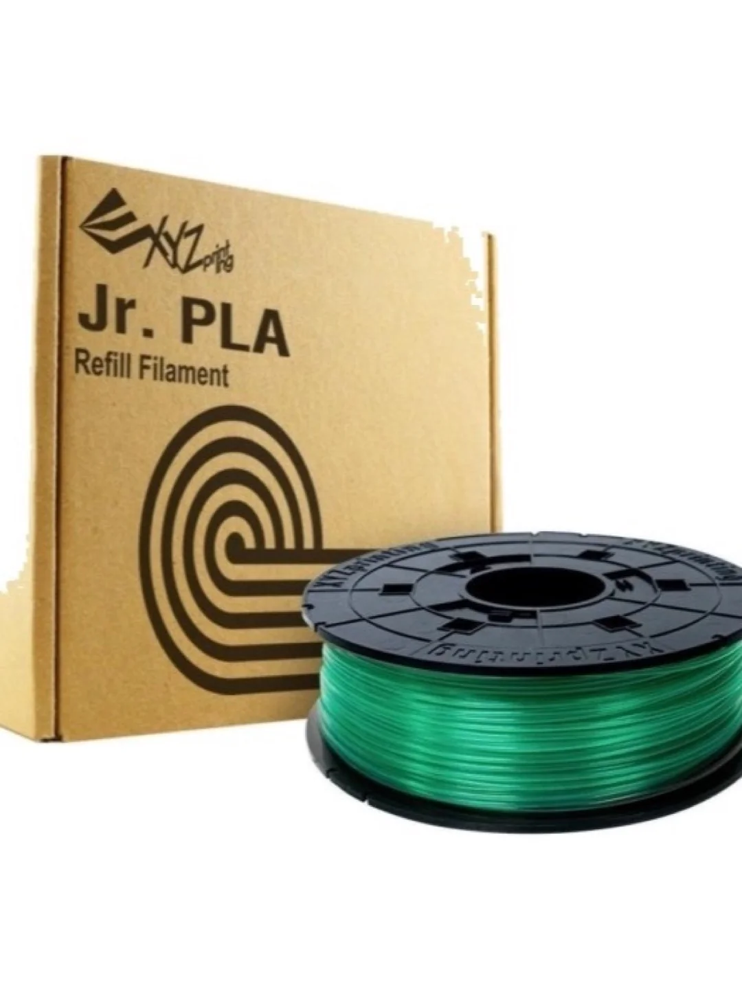 Катушка с нитью 1.75мм/0.6кг PLA(NFC) XYZprinting Filament для Junior, miniMaker, Nano зеленый 2