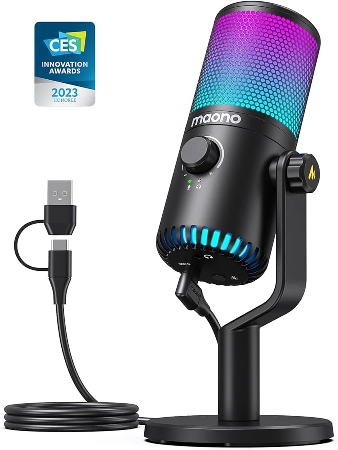 АКСЕССУАРЫ MAONO DM30 RGB BLACK MAONO 2