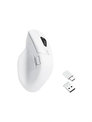 Мышь Keychron M6 BT/WL/USB-A/USB-C, 4K, белый M6-A5