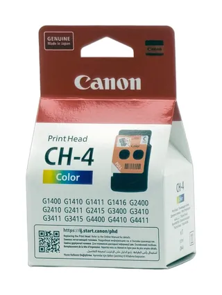 Печатающая головка Canon COLOR CH-4 / QY6-8018-000 (Pixma G1400/2400/3400/4400/1411/2411/3411/4411)