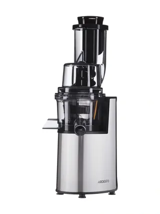 Ardesto shnekli sharbat chiqargich, 200Vt, 0.6L idish, 0.6L tortma, plastik/temir, kumush-qora, JEG-1330SL