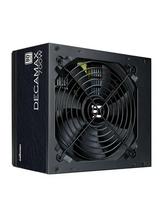 Zalman Decamax (700W) quvvat manbai, 85%, 80 Plus, 120mm, 1xMB 24pin(20+4), 1xCPU 8(4+4)+4pin, 3xMolex, 6xSATA, 4xPCIe 8pin(6+2)