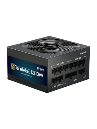 Zalman TeraMax 1200-TMX (1200W) quvvat manbai, 100-240VAC, 90%, 80+ Gold