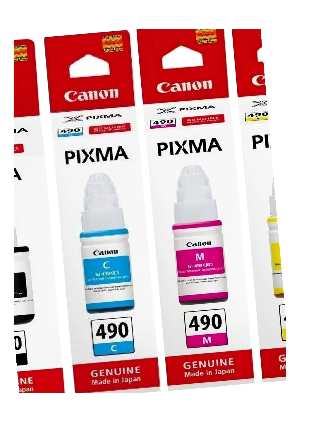 PRINTERS Чернила для Pixma 1400/2400/3400. GI-490 C,Y,M BARVA 2