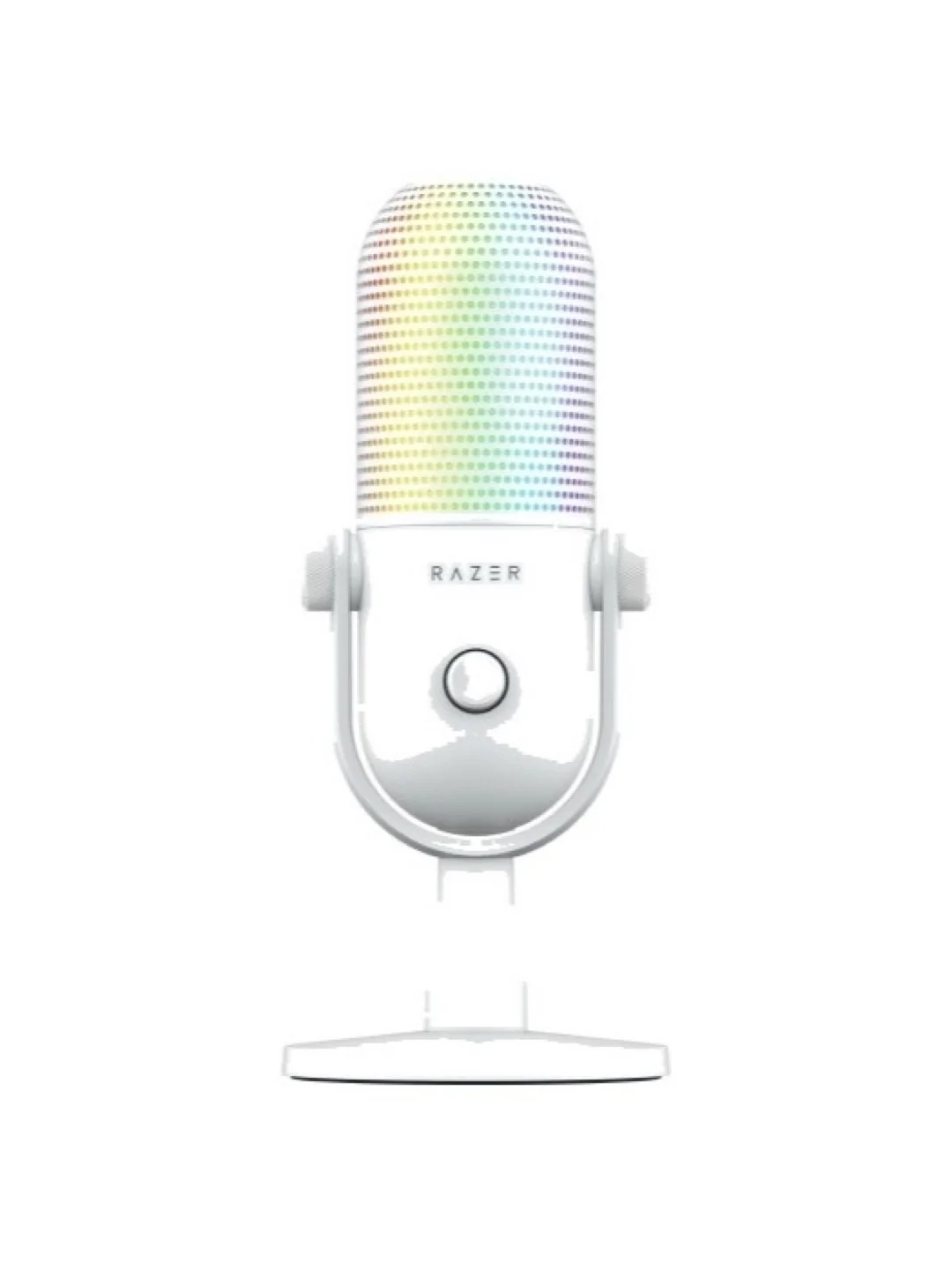 Микрофон геймерский Razer Seiren V3 Chroma, Uni, RGB, USB-A, 2м, белый 2