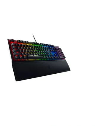 Клавиатура Razer BlackWidow V3 RGB 108key Green Switch USB/EN, чёрный