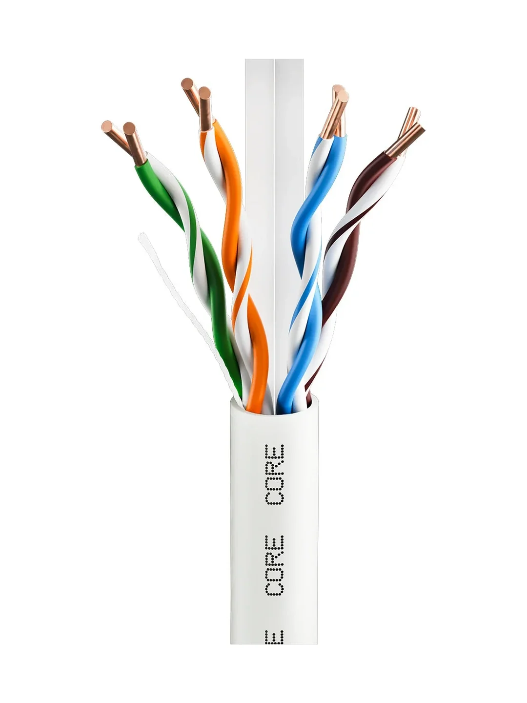 СКС CAT 6 UTP 305m AWG 23/1 LSZH-1 желтый