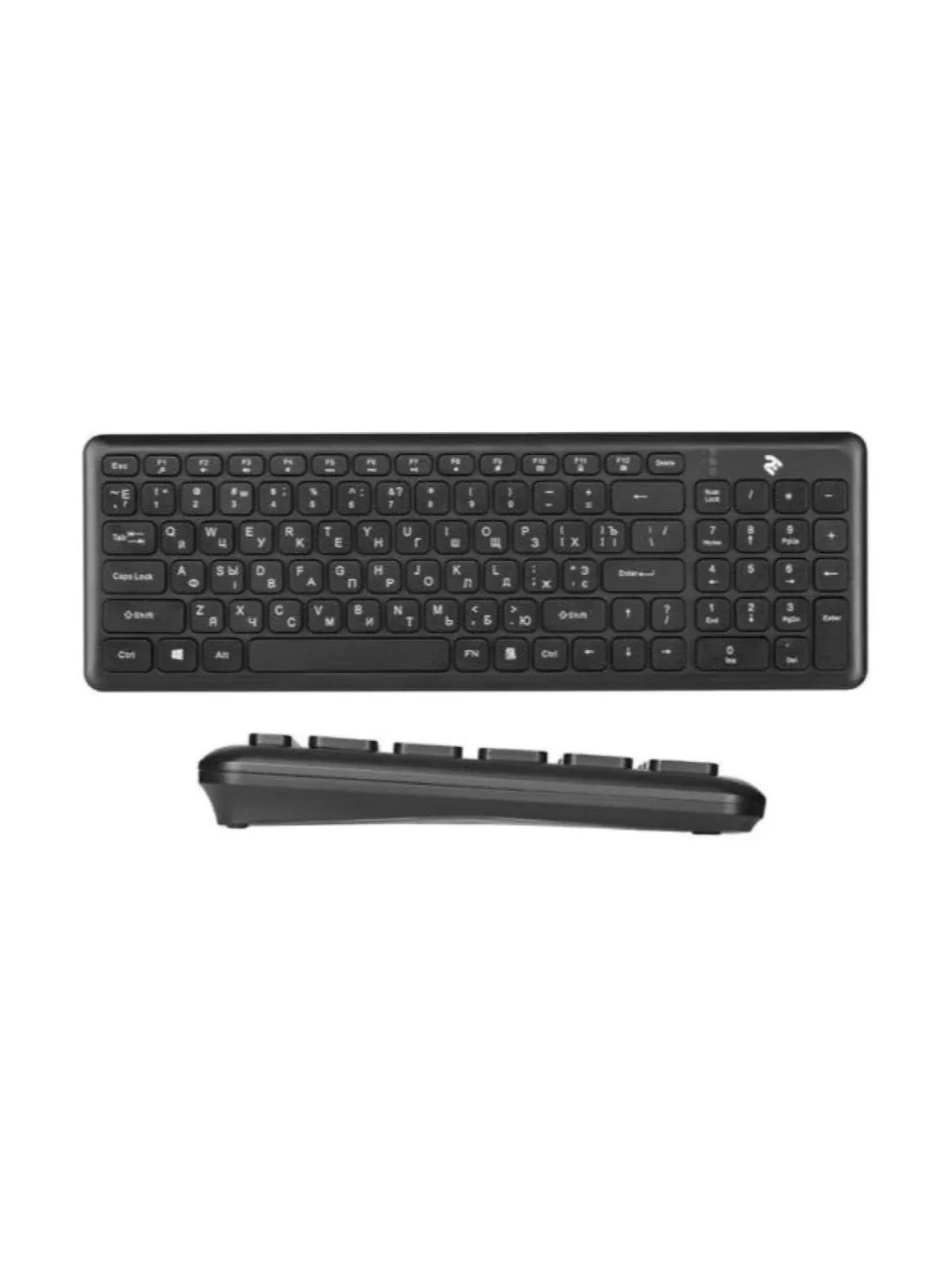 Клавиатура 2E KS230 Slim WL Black 2