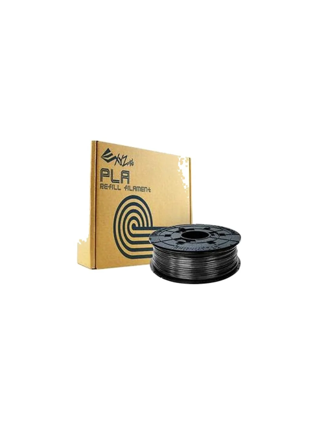 Катушка с нитью 1.75мм/0.6кг PLA XYZprinting Filament для da Vinci, черный