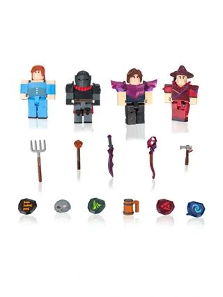 Jazwares Roblox o'yin kolleksion figurkasi Four Figure Pack Vesteria: Dark Forest W5