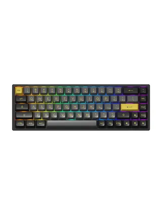 Клавиатура Akko 3068B Plus Black&Gold CS Jelly Purple RGB