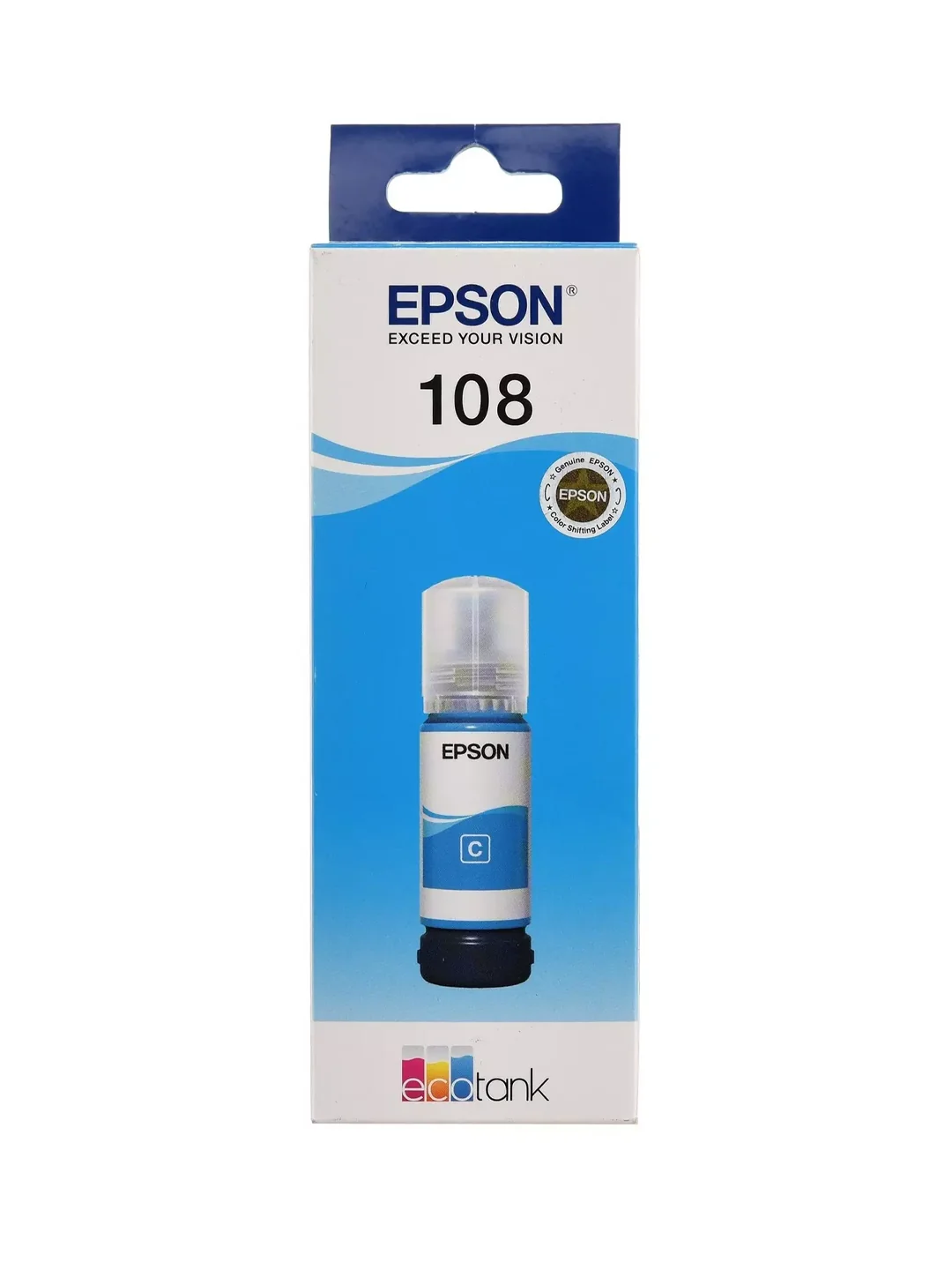 Epson 108 CA Ink Bottle (70 мл, 7200 стр., 2100 фото 10x15) для L8050 / L18050 2