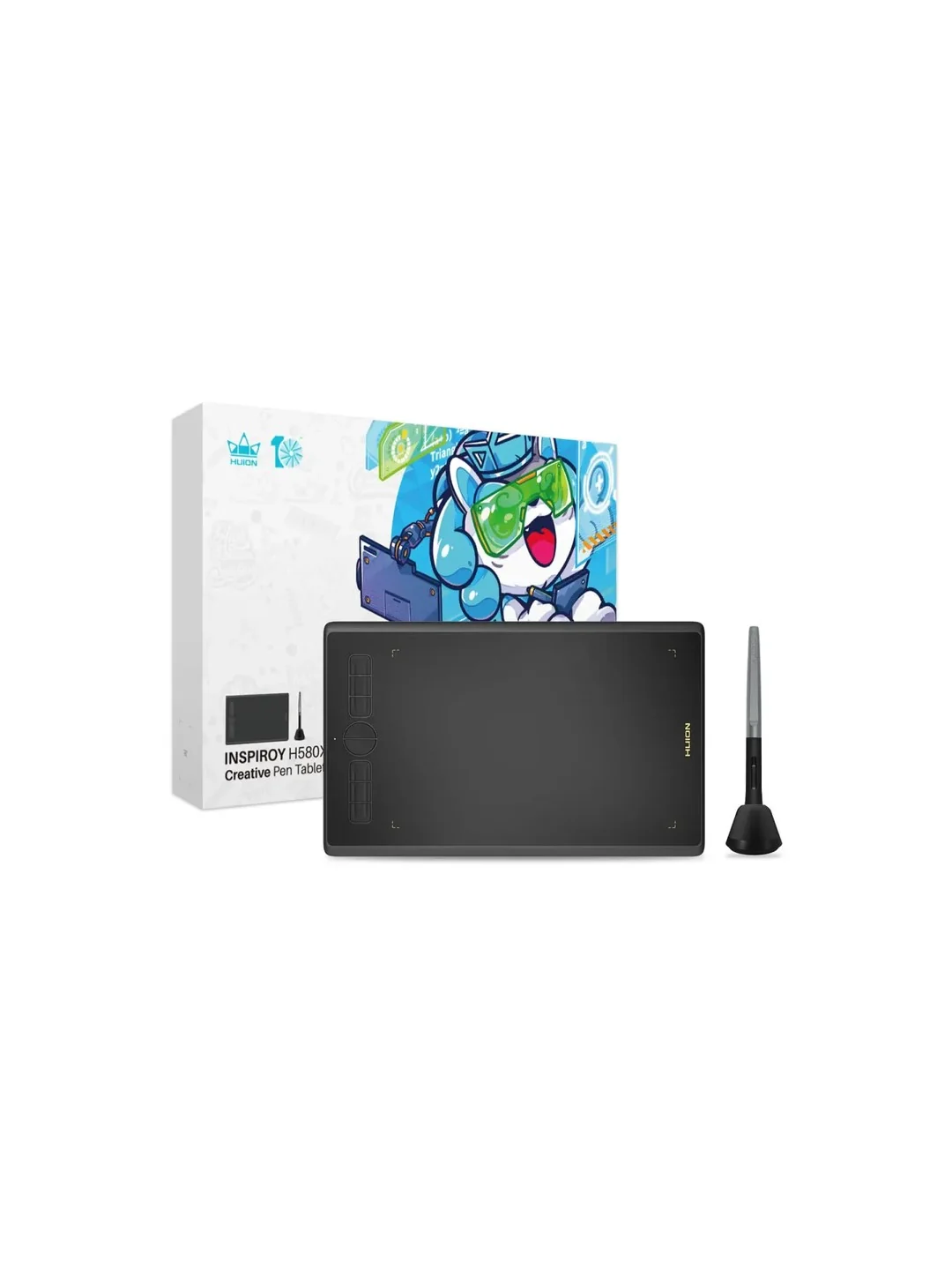 Графический планшет Huion H580X Black 3