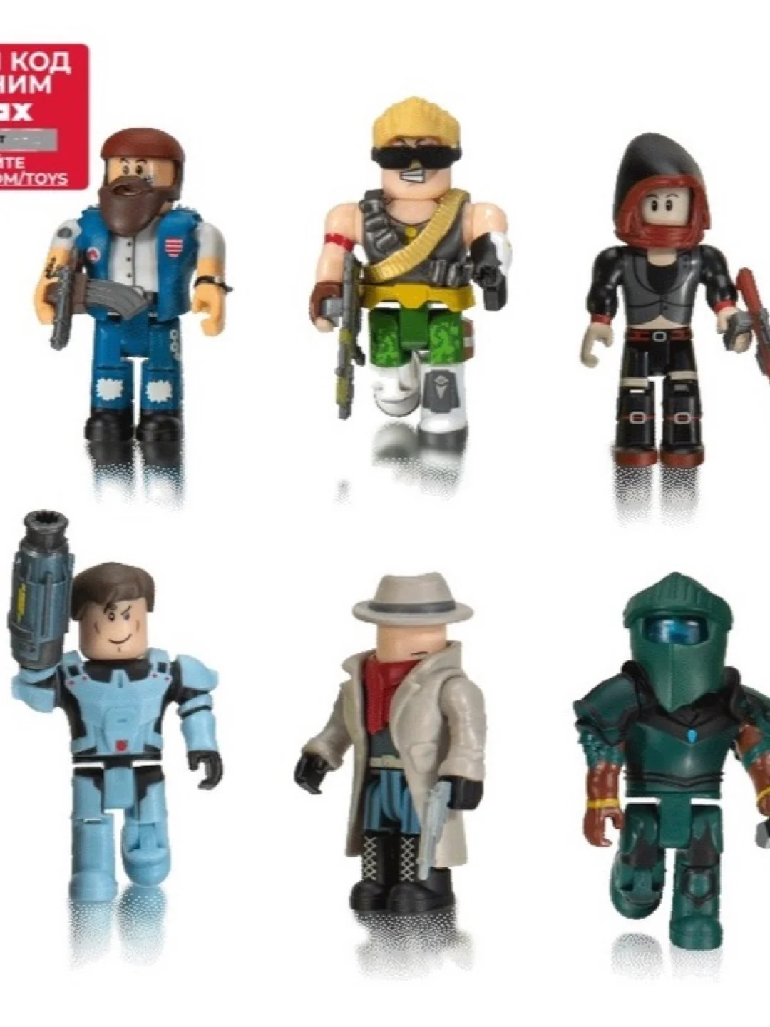 Игровая коллекционная фигурка Jazwares Roblox Core Figures Loyal Pizza Warrior W6