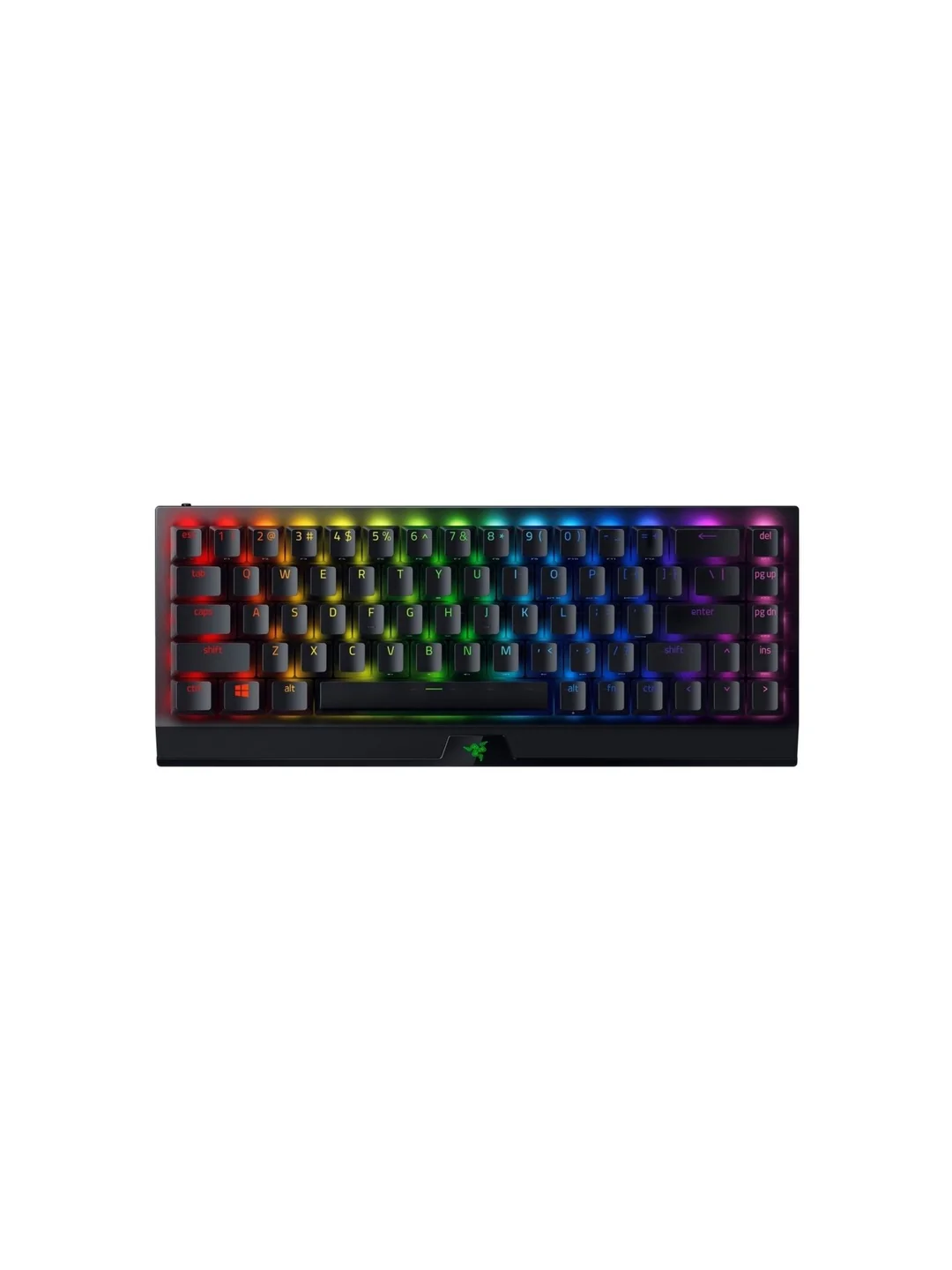 Клавиатура проводная Razer Keyboard mechanical BlackWidow V4 X 110key, Green Switch, USB-A, EN/RU, RGB, black